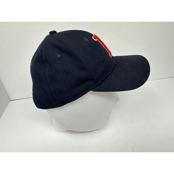 New Era Youth Mens 59FIFTY Boston Red Sox Navy Blue Red Polyester - Picture 3 of 9